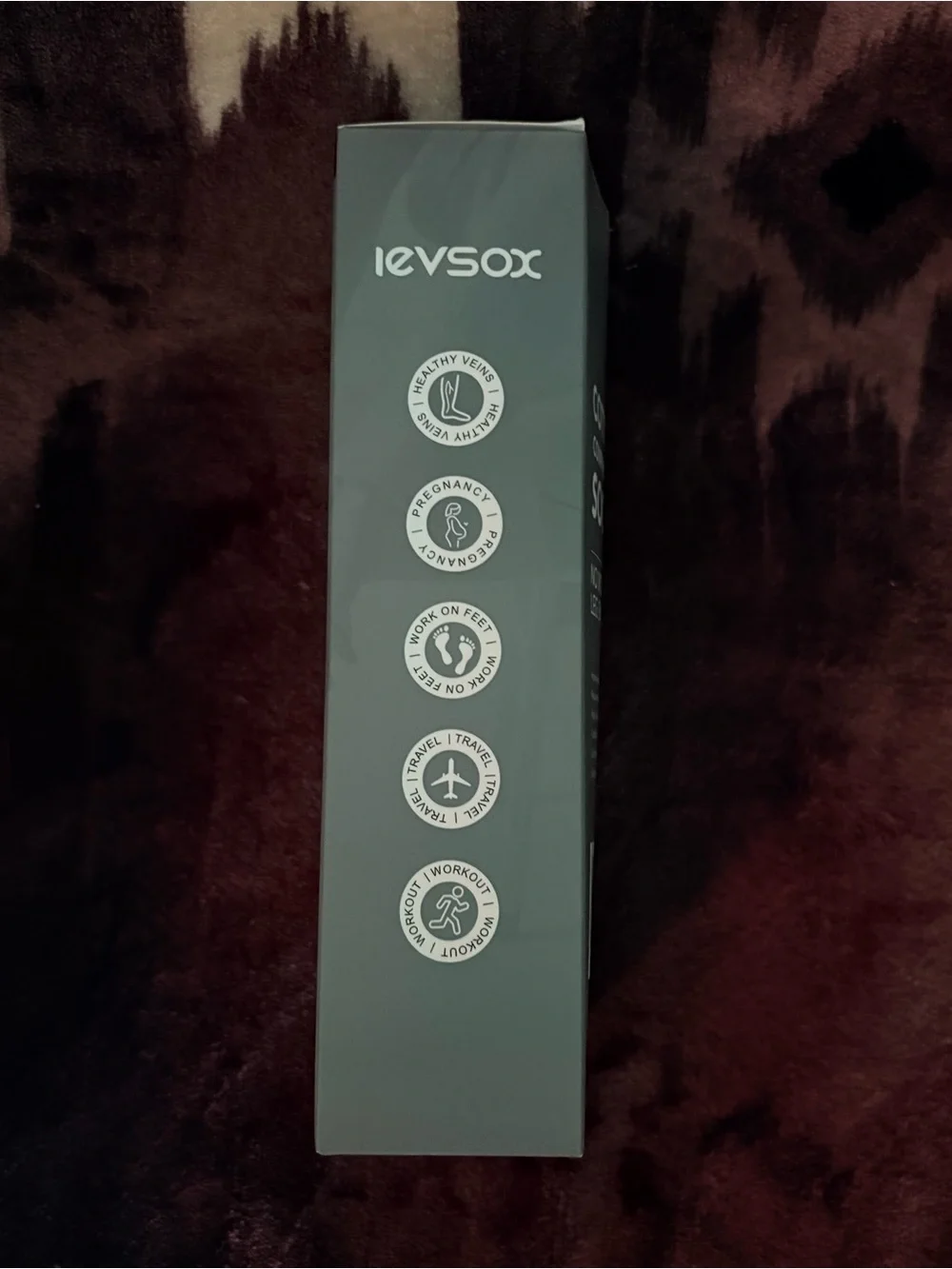 LEVSOX Cotton Compression Socks 20-30 mmHg Unisex